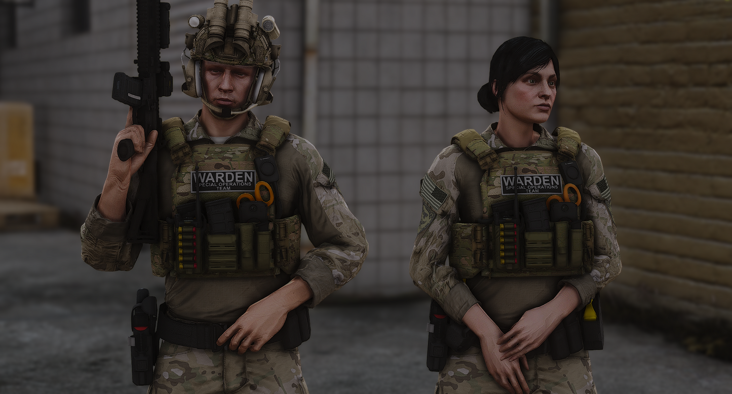 SAN ANDREAS GAME WARDEN EUP PACKAGE