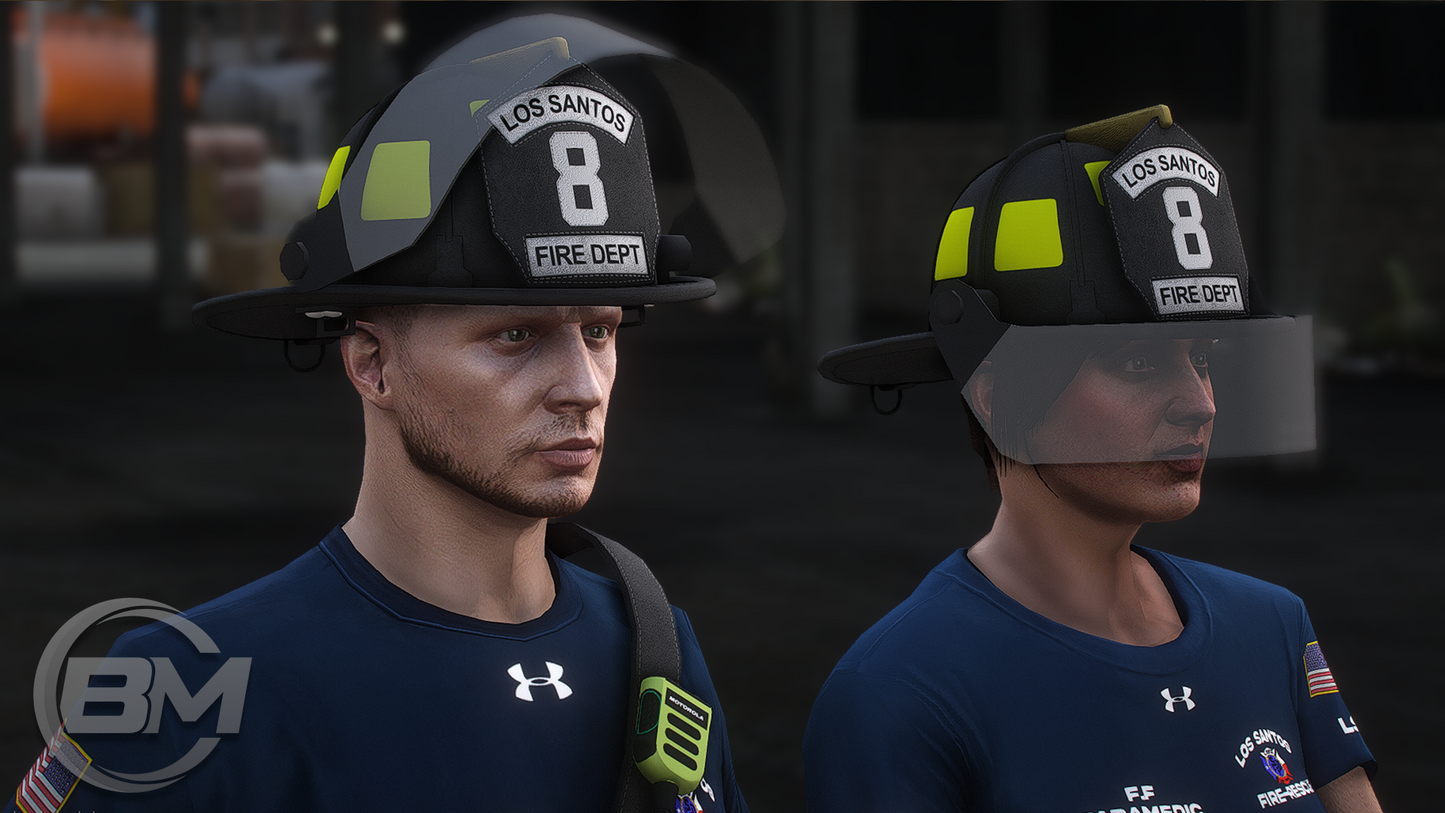 MSA CAIRNS FIRE HELMET