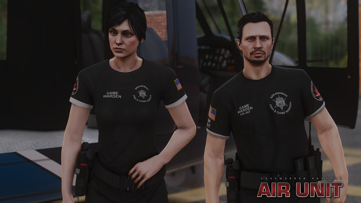 SAN ANDREAS GAME WARDEN EUP PACKAGE