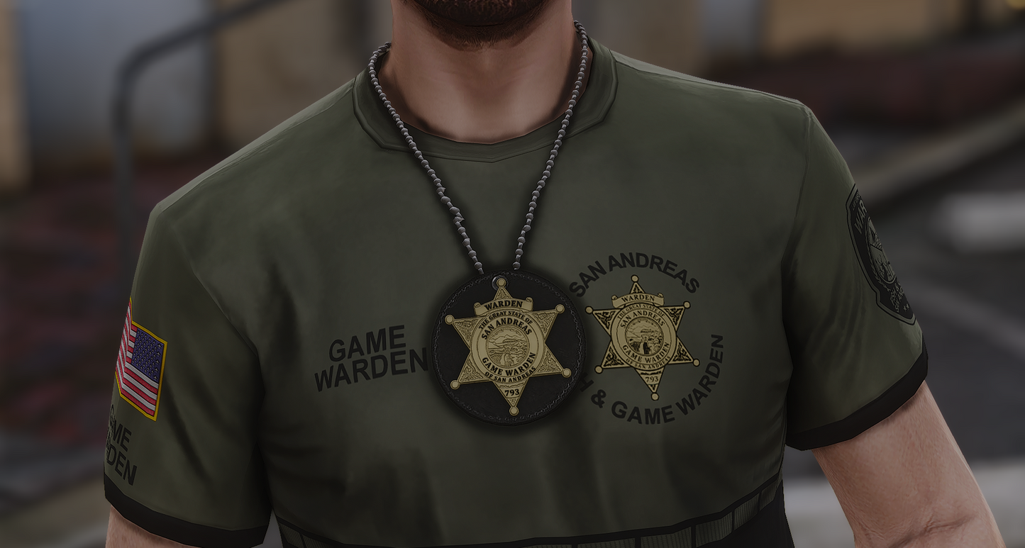 SAN ANDREAS GAME WARDEN EUP PACKAGE