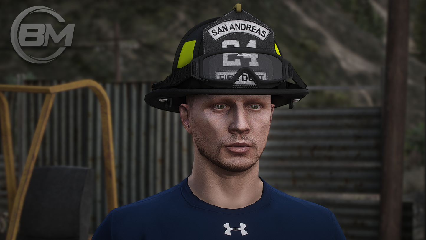 MSA CAIRNS FIRE HELMET