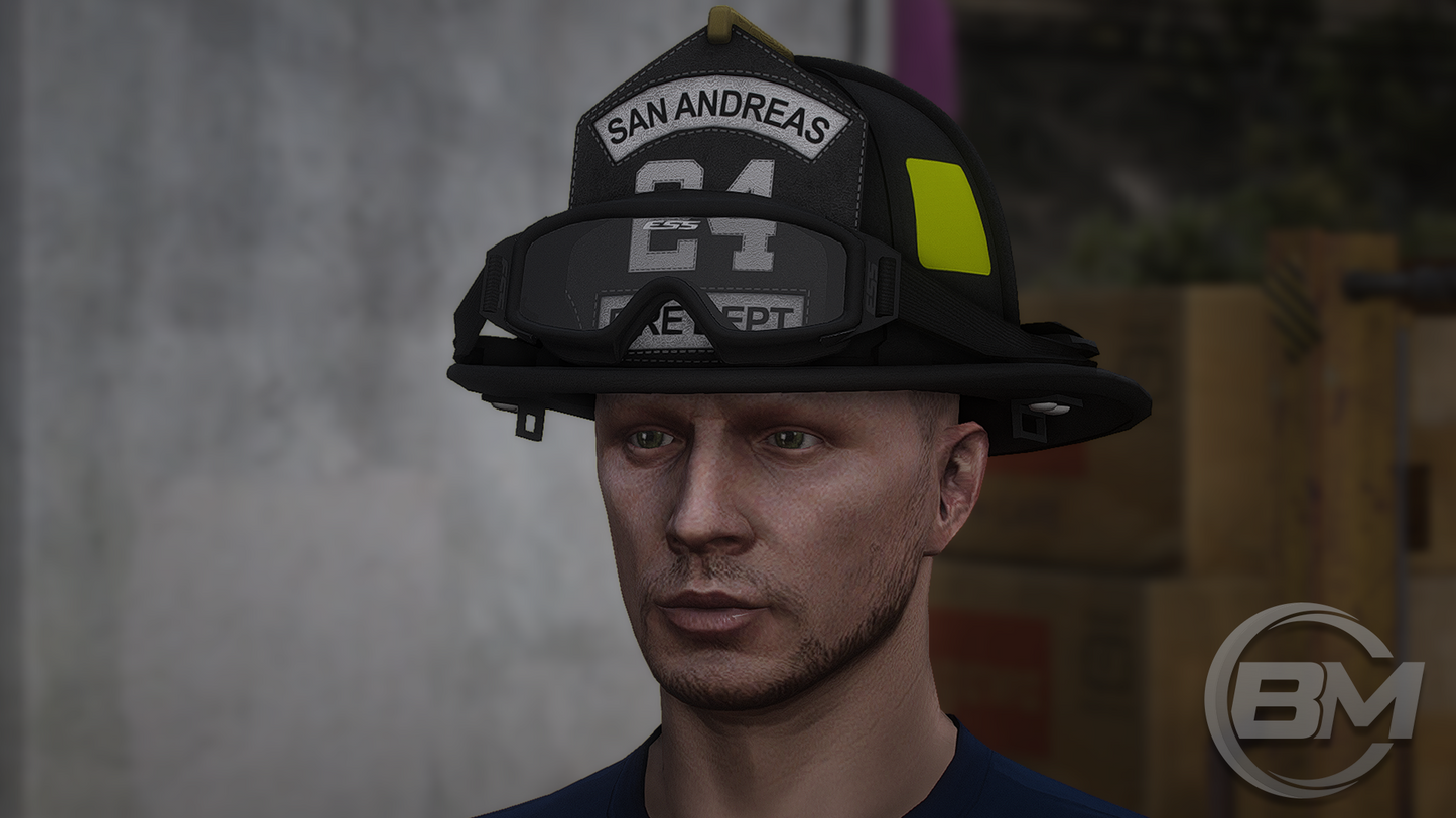 MSA CAIRNS FIRE HELMET