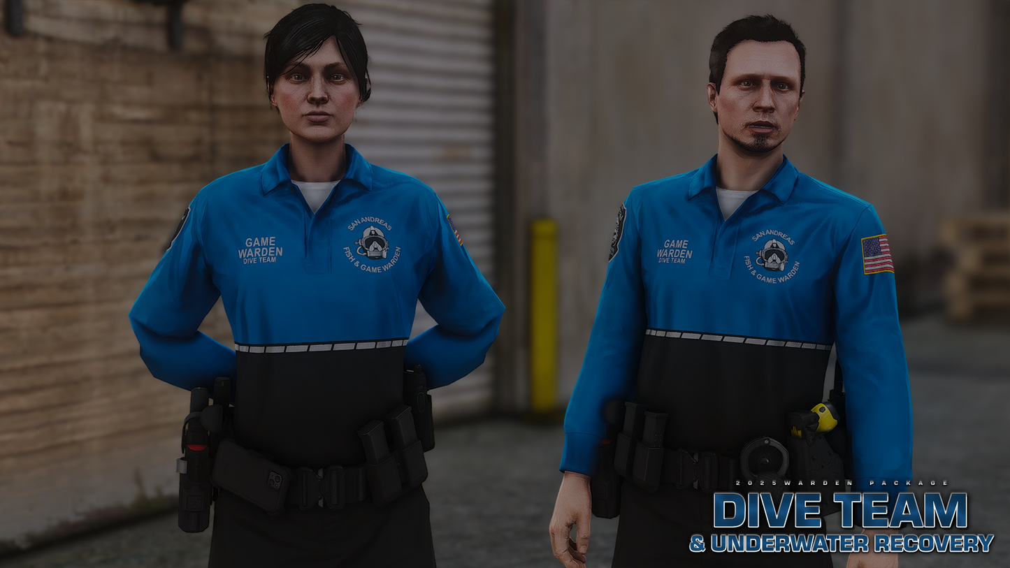 SAN ANDREAS GAME WARDEN EUP PACKAGE