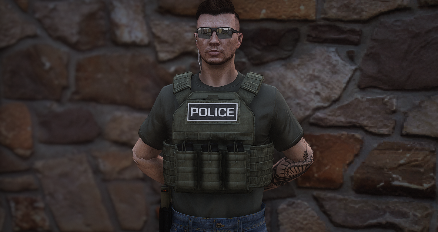 POLICE PLATE CARRIER