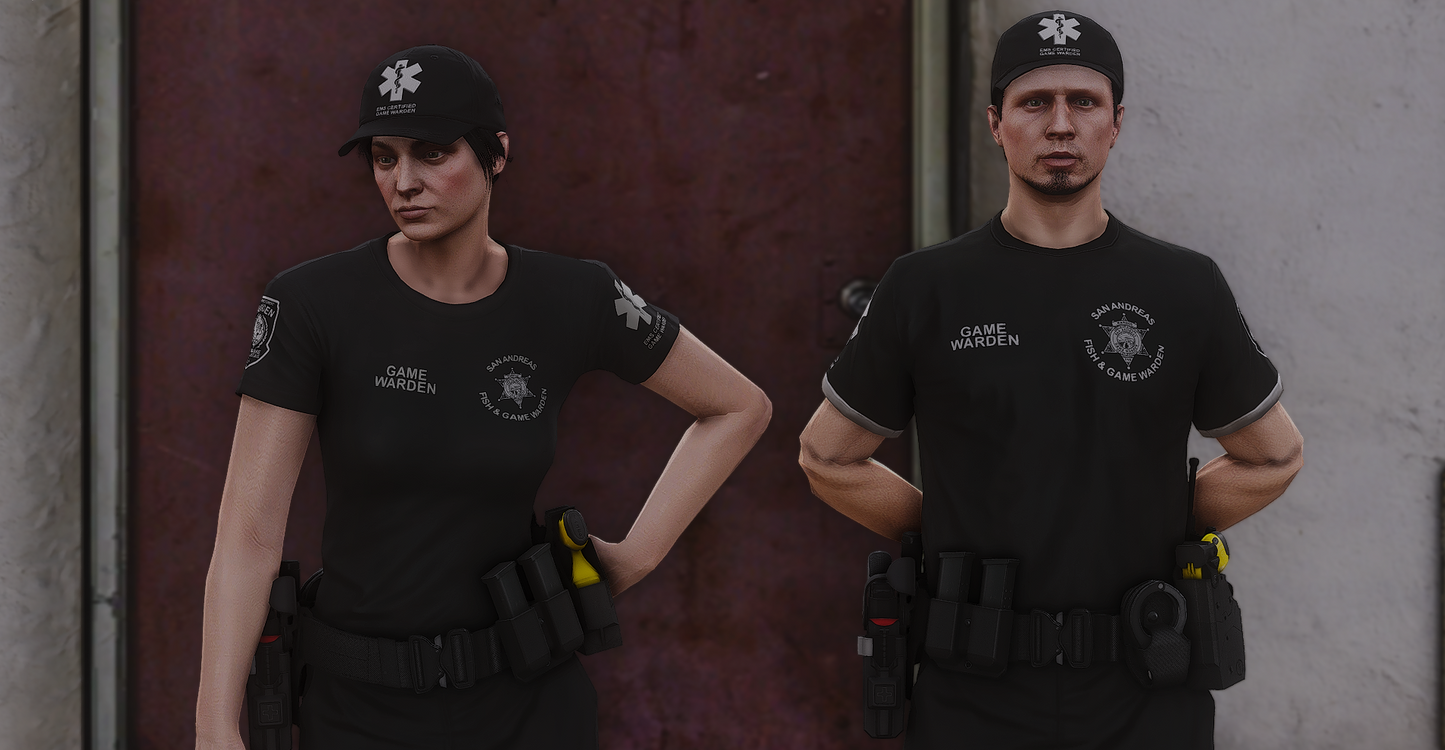 SAN ANDREAS GAME WARDEN EUP PACKAGE