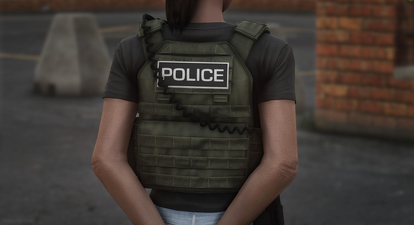 POLICE PLATE CARRIER