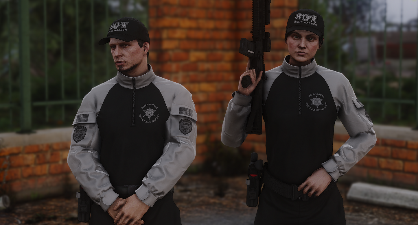 SAN ANDREAS GAME WARDEN EUP PACKAGE