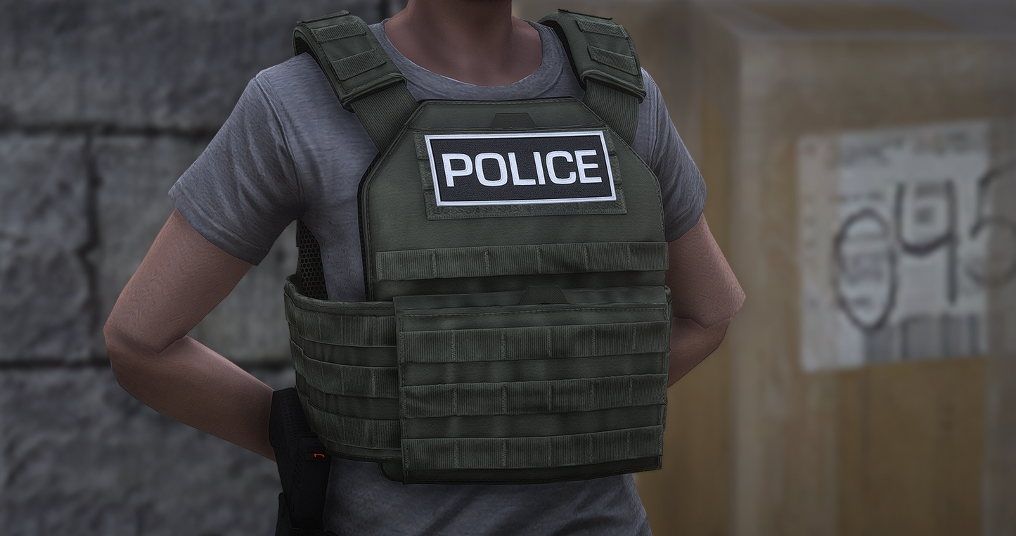 POLICE PLATE CARRIER