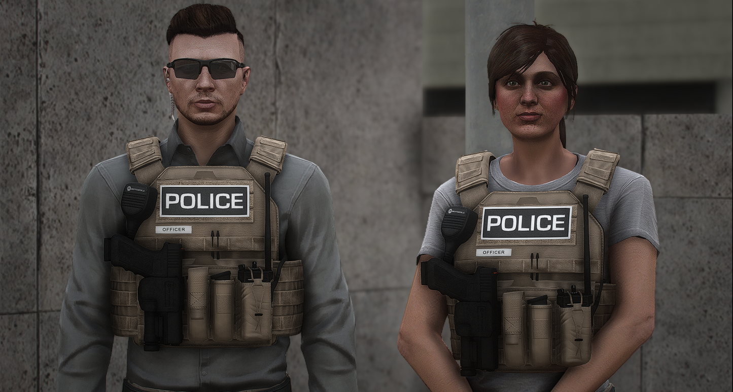 POLICE PLATE CARRIER