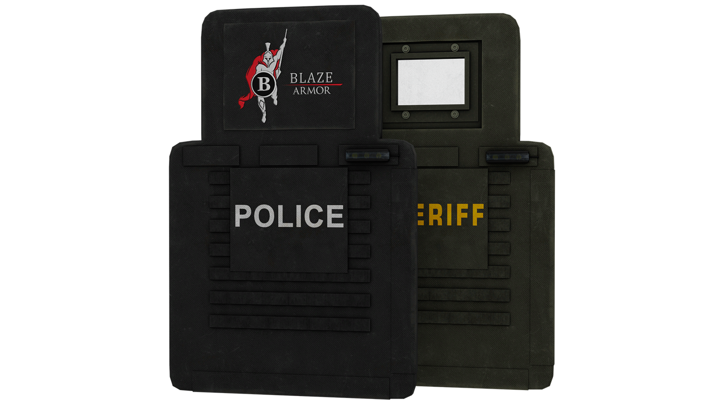 POLICE SHIELD MODEL / SCRIPT