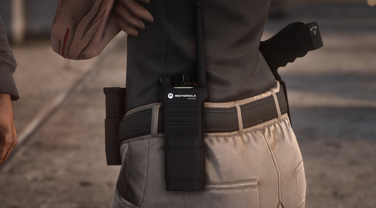 Detective Style Holster & Double Mag Holder