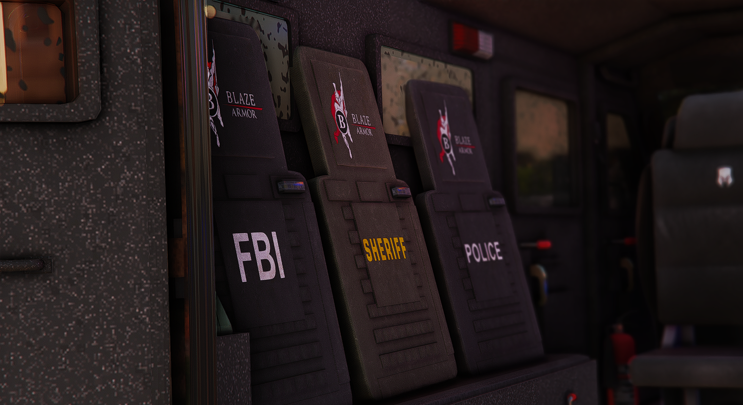 POLICE SHIELD MODEL / SCRIPT
