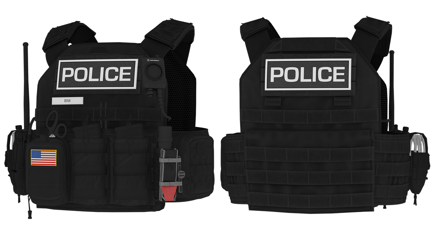 POLICE PLATE CARRIER