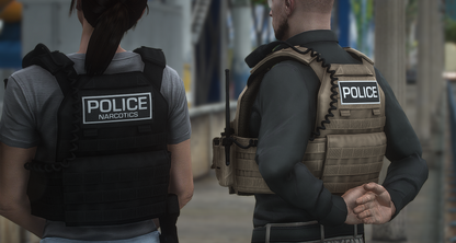 POLICE PLATE CARRIER