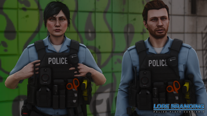 POLICE PLATE CARRIER 2