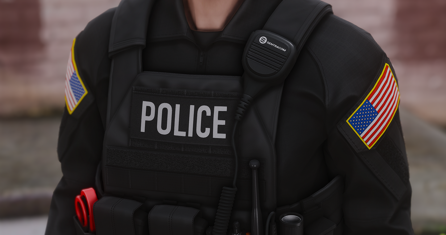 POLICE PLATE CARRIER 2