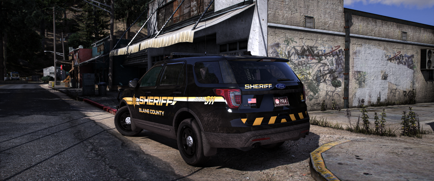 Blaine County Sheriff Livery Package