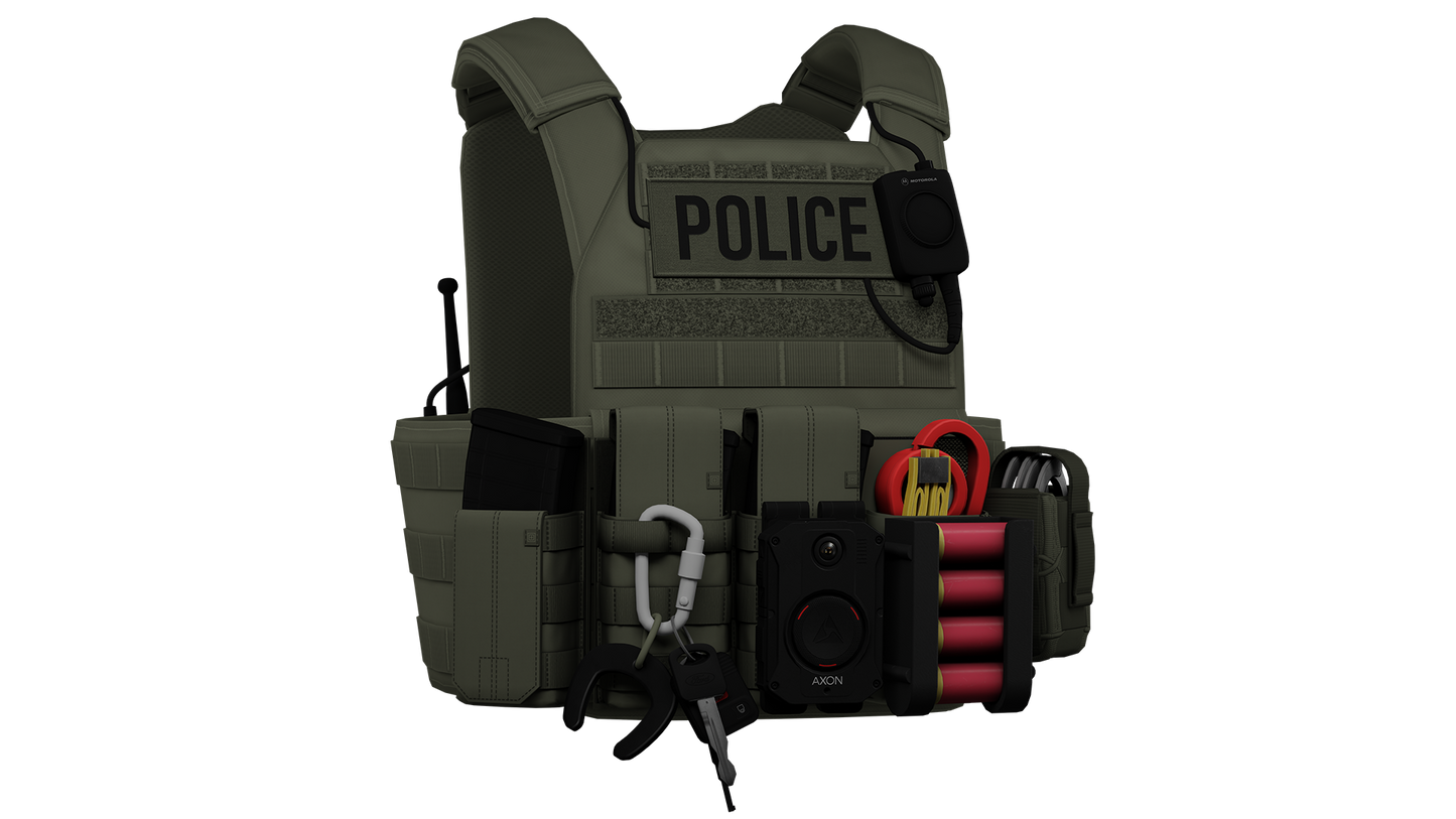 POLICE PLATE CARRIER 2