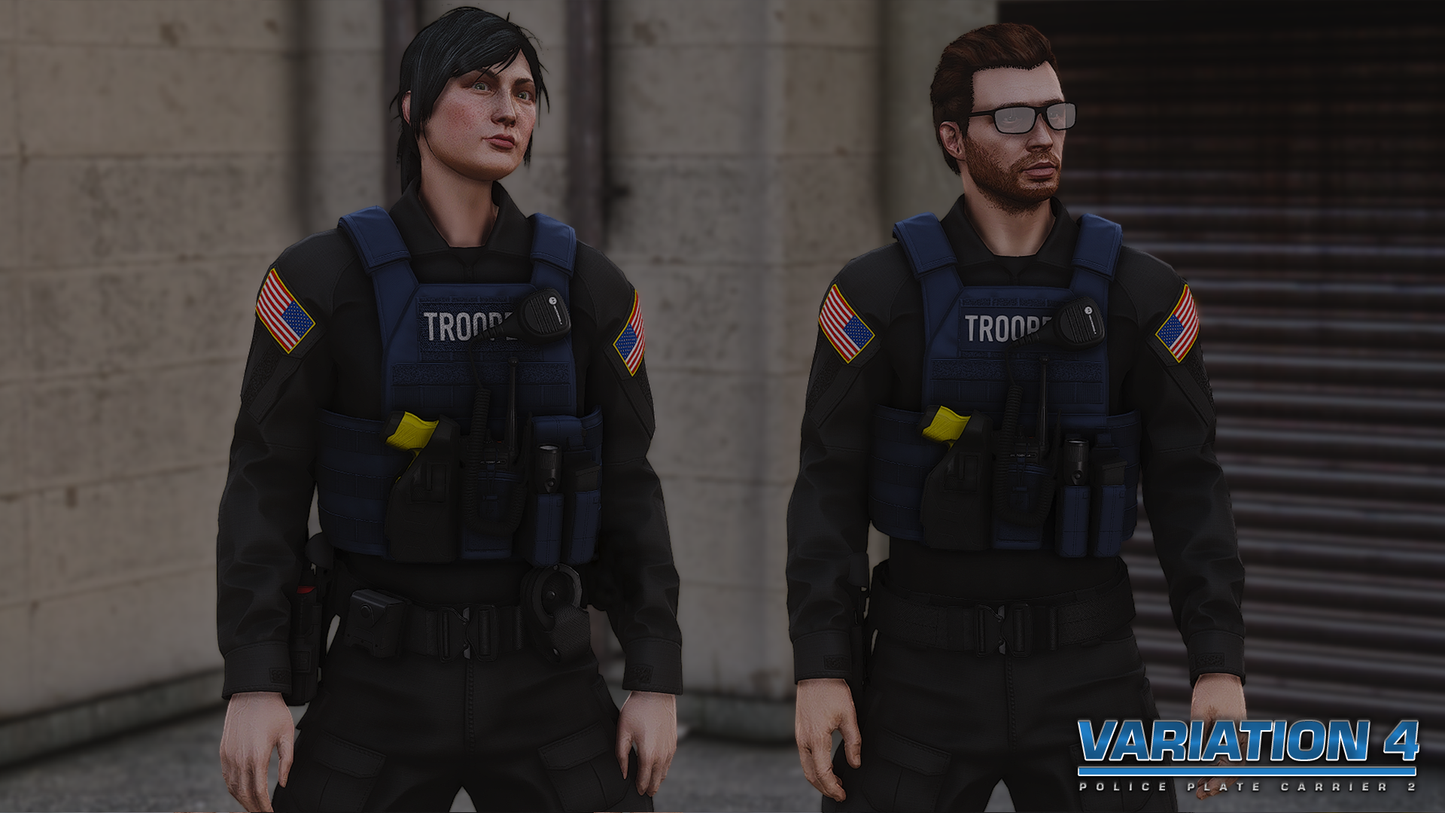POLICE PLATE CARRIER 2