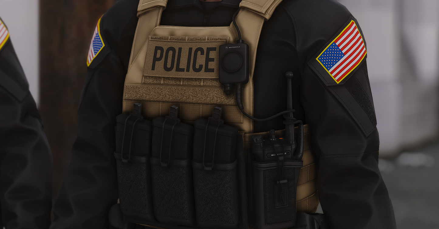 POLICE PLATE CARRIER 2