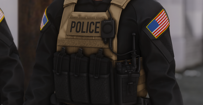 POLICE PLATE CARRIER 2