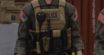 POLICE PLATE CARRIER 2