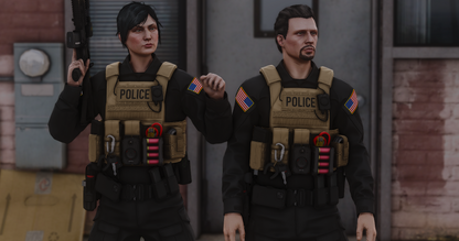 POLICE PLATE CARRIER 2