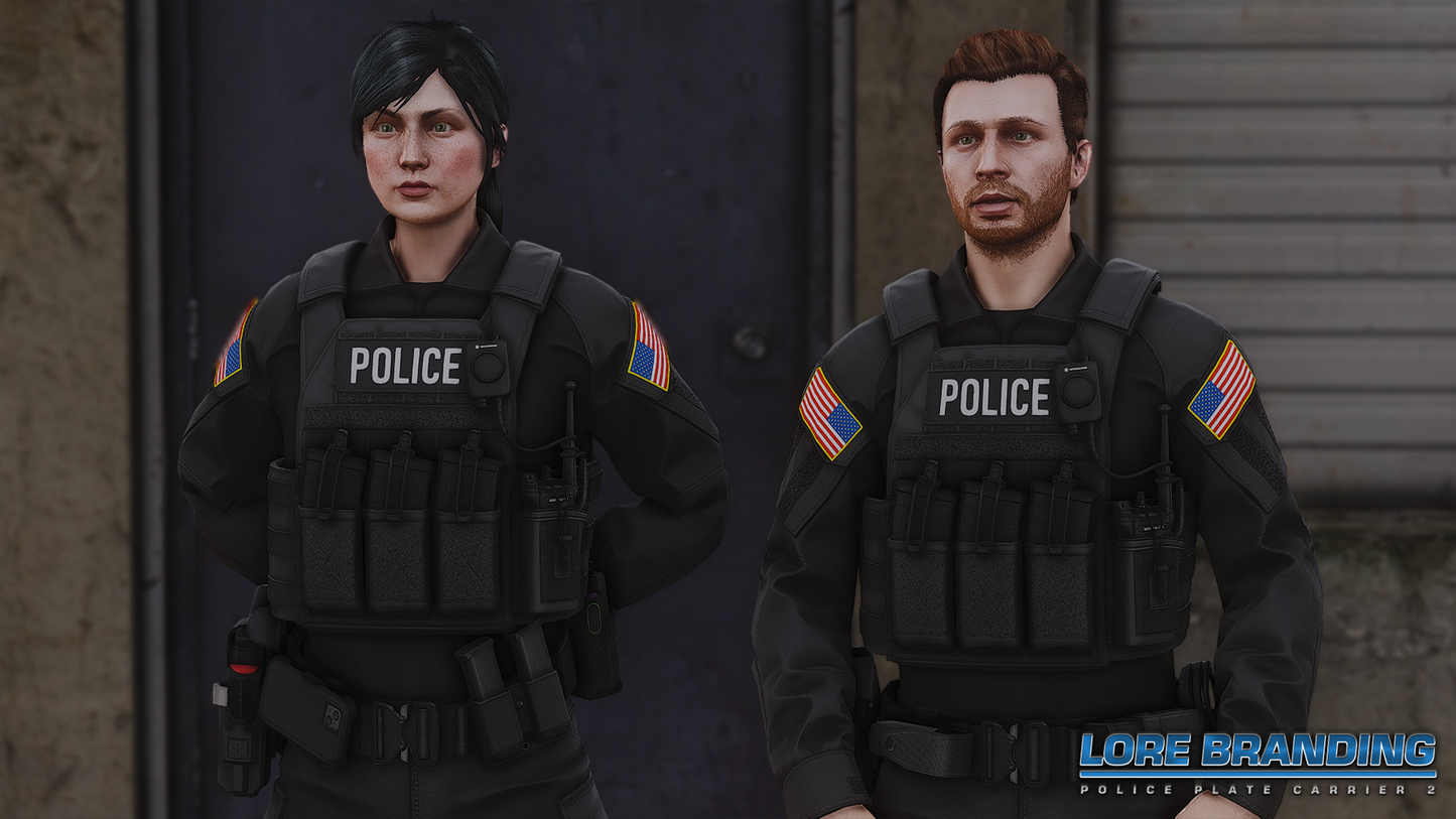 POLICE PLATE CARRIER 2