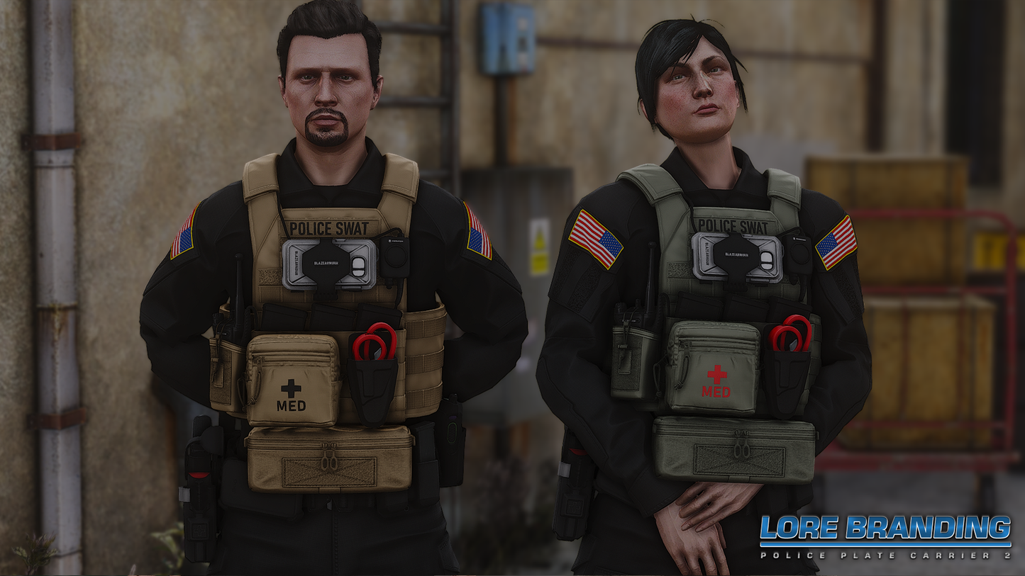 POLICE PLATE CARRIER 2