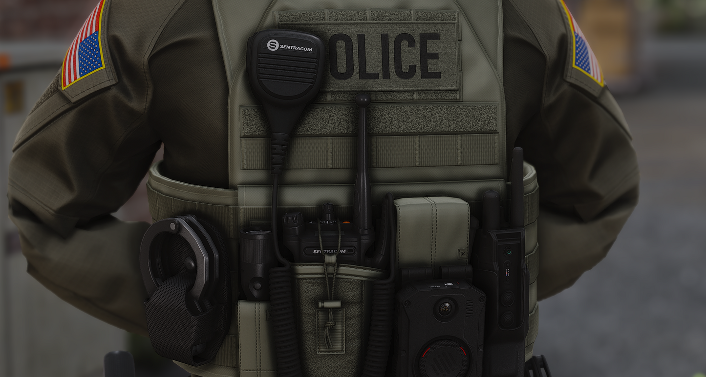 POLICE PLATE CARRIER 2